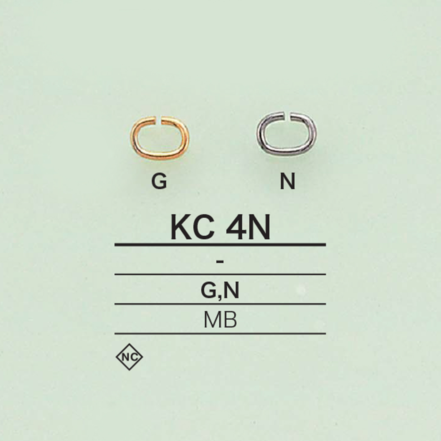 KC4N C可以[扣和环] 爱丽丝纽扣