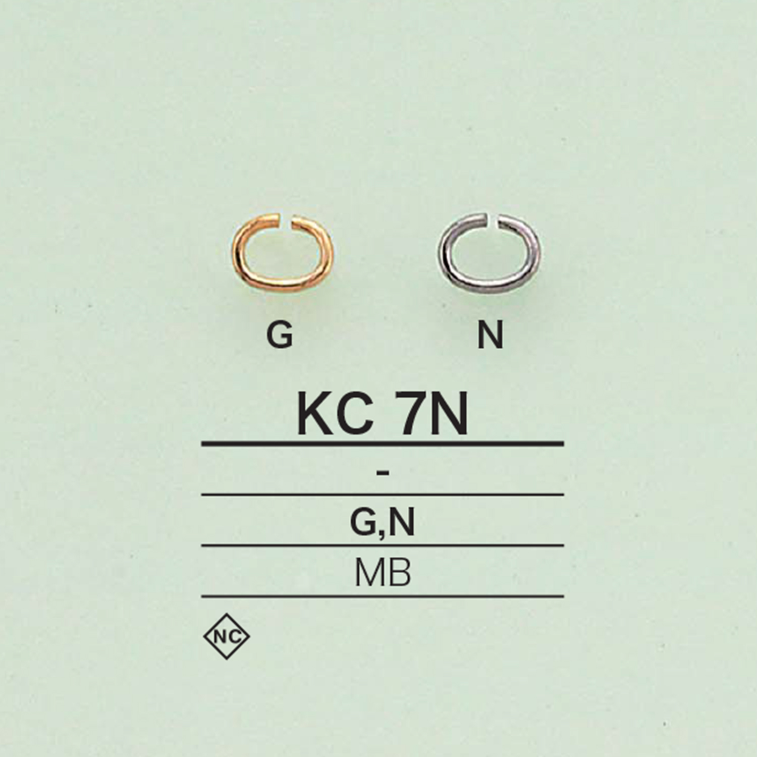 KC7N C可以[扣和环] 爱丽丝纽扣