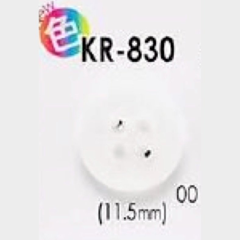 KR830 氨纶4孔纽扣 爱丽丝纽扣