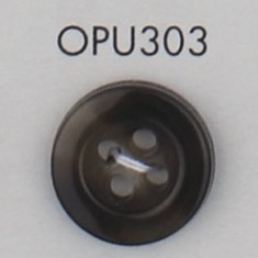 OPU303 脲醛树脂制4孔纽扣 大阪纽扣（DAIYA BUTTON）