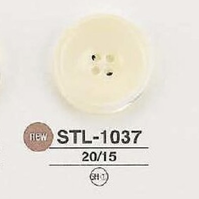 STL1037 尖尾螺贝壳4孔纽扣 爱丽丝纽扣