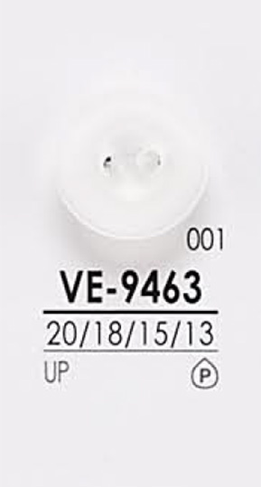 VE9463 用于染色的衬衫纽扣 爱丽丝纽扣
