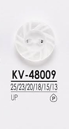 KV48009 2孔简易聚酯纤维纽扣 爱丽丝纽扣