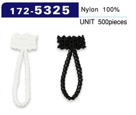172-5325 扣眼链绳子类型总长度 32 毫米 (500 件)[扣眼盘扣] 达琳（DARIN）