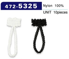 472-5325 扣眼链绳子类型总长度 32 毫米 (10 件)[扣眼盘扣] 达琳（DARIN）