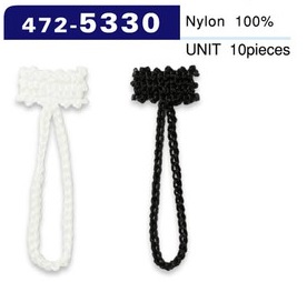 472-5330 扣眼链绳子类型总长度 38 毫米 (10 件)[扣眼盘扣] 达琳（DARIN）