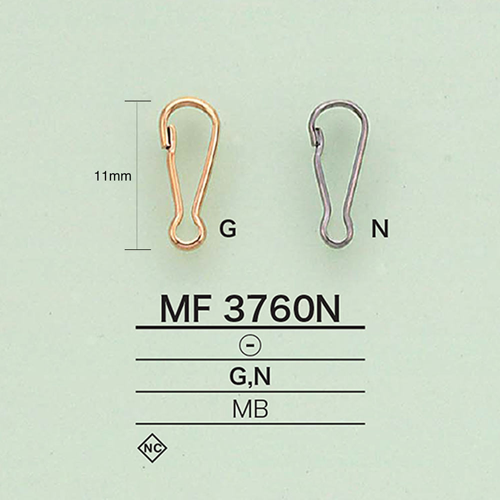 MF3760N 钥匙链金属零件[杂货等] 爱丽丝纽扣