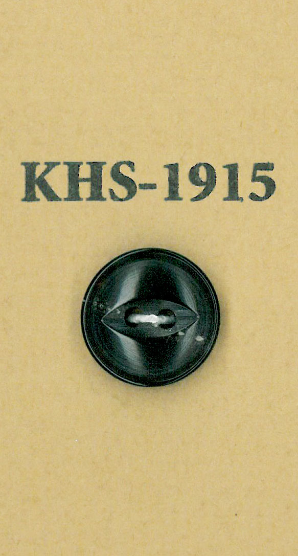 KHS-1915 布法罗猫眼小两孔动物角纽扣 幸德纽扣
