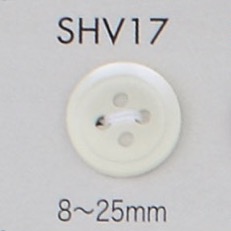 SHV17 4孔镶边贝壳纽扣纽扣 大阪纽扣（DAIYA BUTTON）