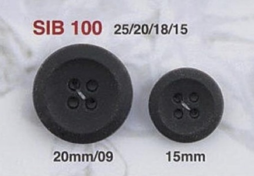 SIB100 Mirable（硅胶）纽扣，前面有 4 个孔 爱丽丝纽扣