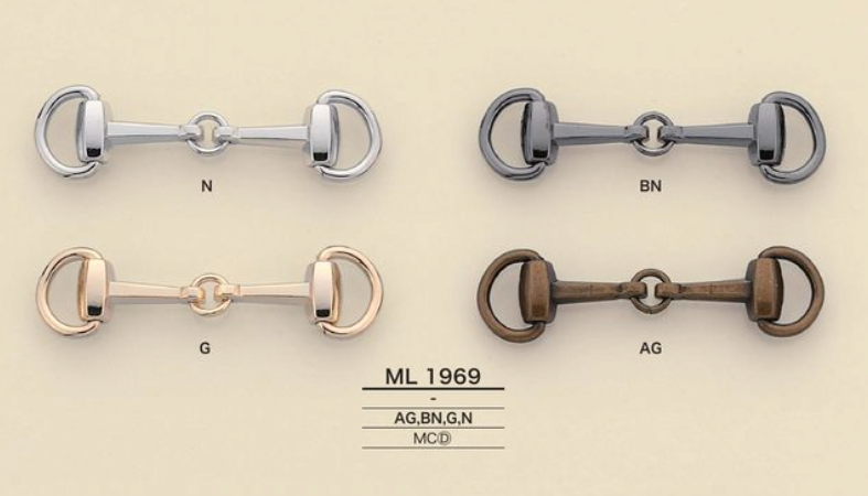 ML1969 钻头零件[扣和环] 爱丽丝纽扣