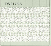 DS2175-S 弹力蕾丝荷叶边蕾丝48 毫米 大贞