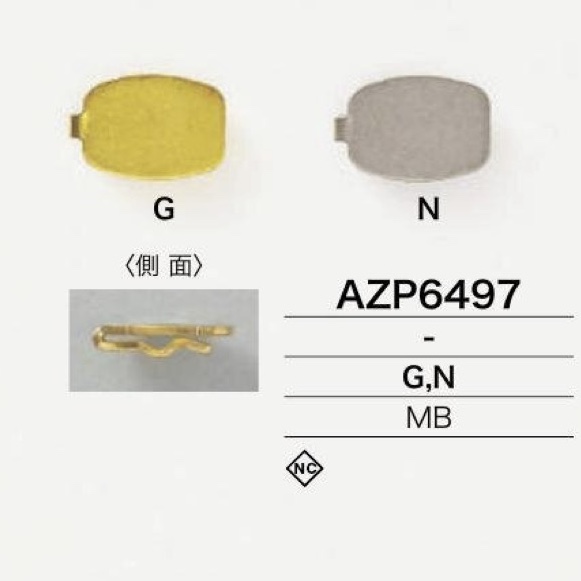 AZP6497 黄铜换币纽扣 IRIS纽扣