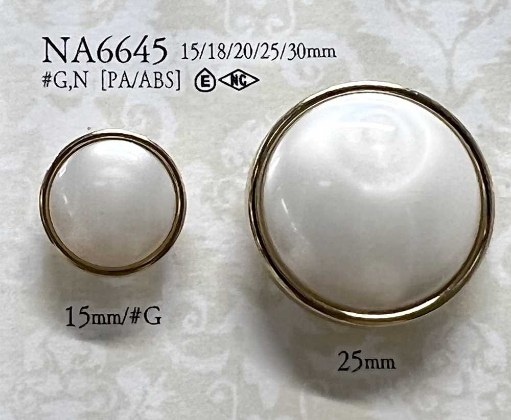 NA6645 尼龙树脂/ABS树脂矩形环纽扣 爱丽丝纽扣
