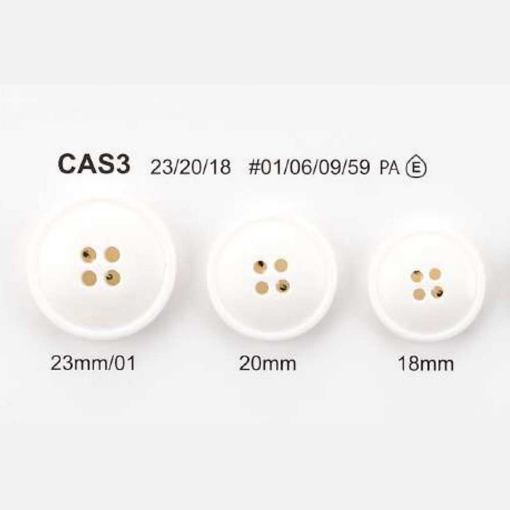 CAS3 尼龙树脂4孔纽扣 爱丽丝纽扣