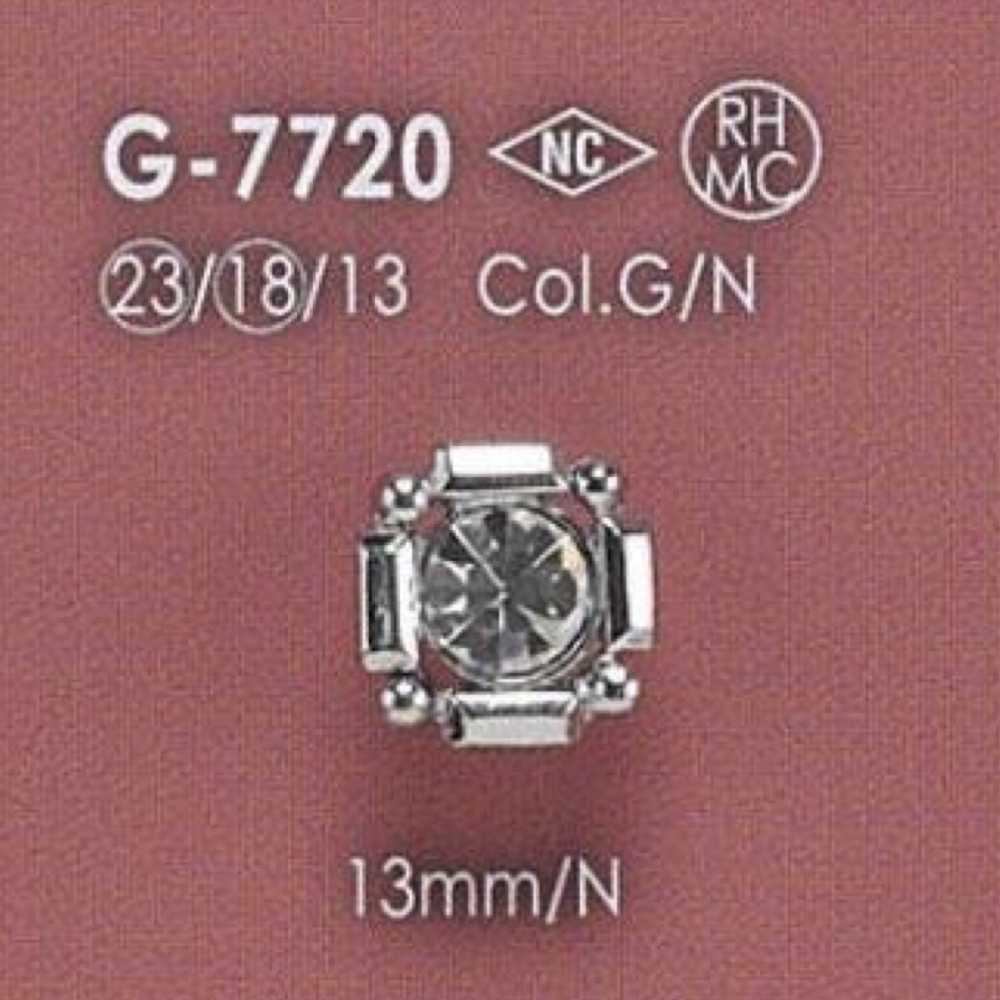 G7720 玻璃/浇铸半圆纽扣 爱丽丝纽扣