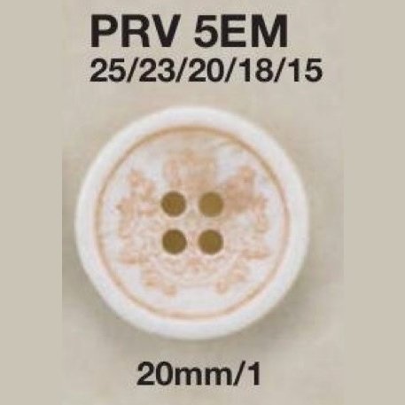 PRV5EM 脲醛树脂制4孔纽扣 爱丽丝纽扣