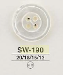 SW190 蝶貝珍珠母贝四孔纽扣 IRIS纽扣