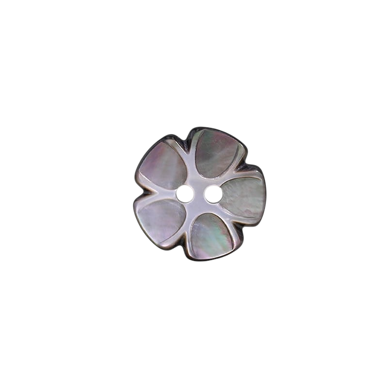 SSO17 黑蝶贝珍珠两孔纽扣 IRIS纽扣