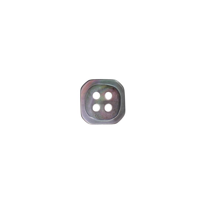 SB404 黑蝶贝珍珠四孔纽扣 IRIS纽扣