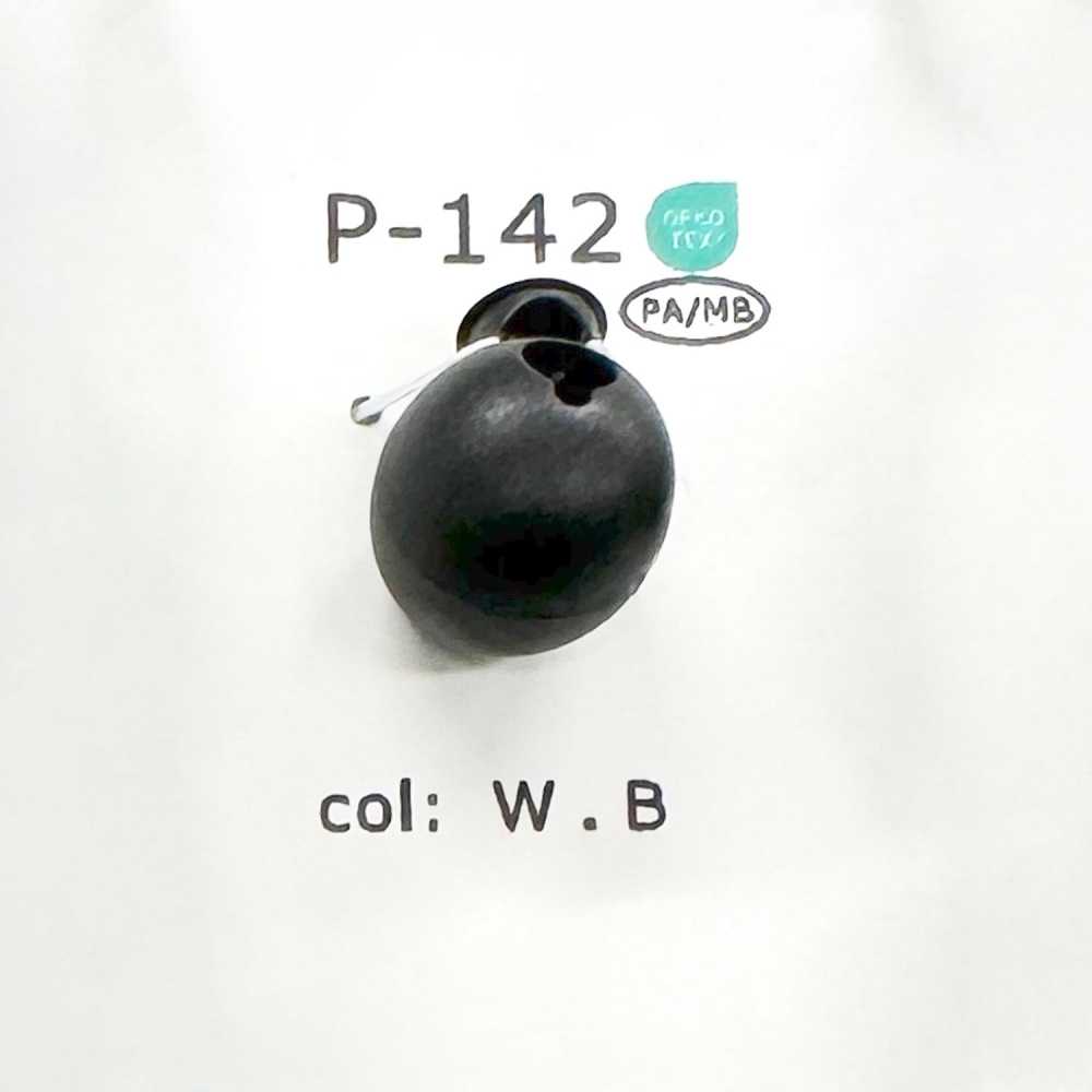 P142 尼龙树脂圆形一孔绳子[扣和钩子] Osaka Plastic Industries（DAIYA BUTTON）