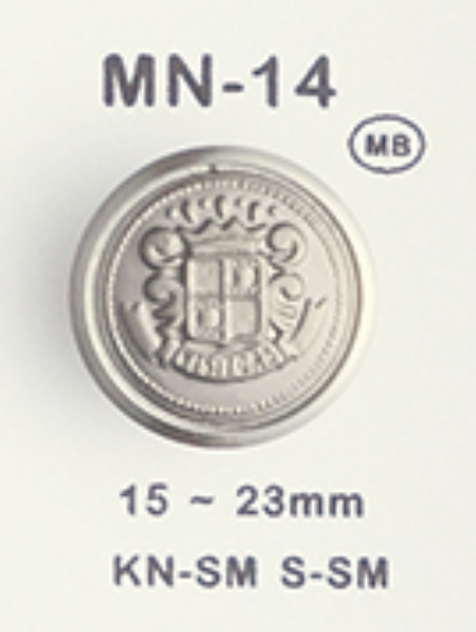 MN-14 金属纽扣 大阪纽扣（DAIYA BUTTON）