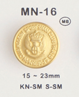 MN-16 金属纽扣 大阪纽扣（DAIYA BUTTON）