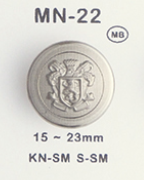 MN-22 金属纽扣 大阪纽扣（DAIYA BUTTON）