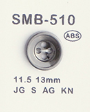 SMB-510 ABS小纽扣四孔 大阪纽扣（DAIYA BUTTON）