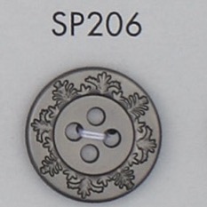 SP206 ABS树脂电镀按钮[纽扣] Osaka Plastic Industries（DAIYA BUTTON）
