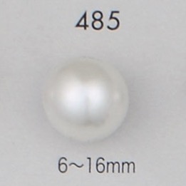 485 珍珠状尿素材料，有柄纽扣 Osaka Plastic Industries（DAIYA BUTTON）