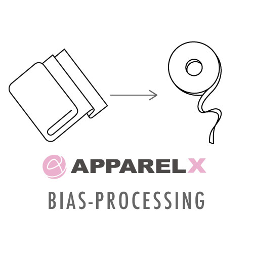 BIAS-PROCESSING 包边带加工（面料宽度122cm以下）[系统]