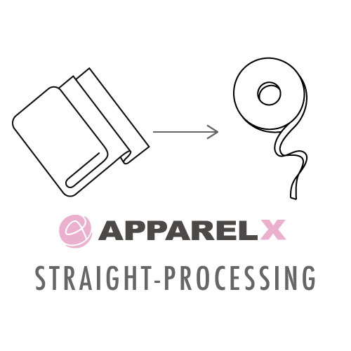 STRAIGHT-PROCESSING 直裁（面料幅135cm以下）[系统]