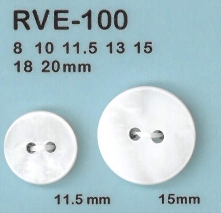 RVE100 两贝壳纽扣贝壳 大阪纽扣（DAIYA BUTTON）