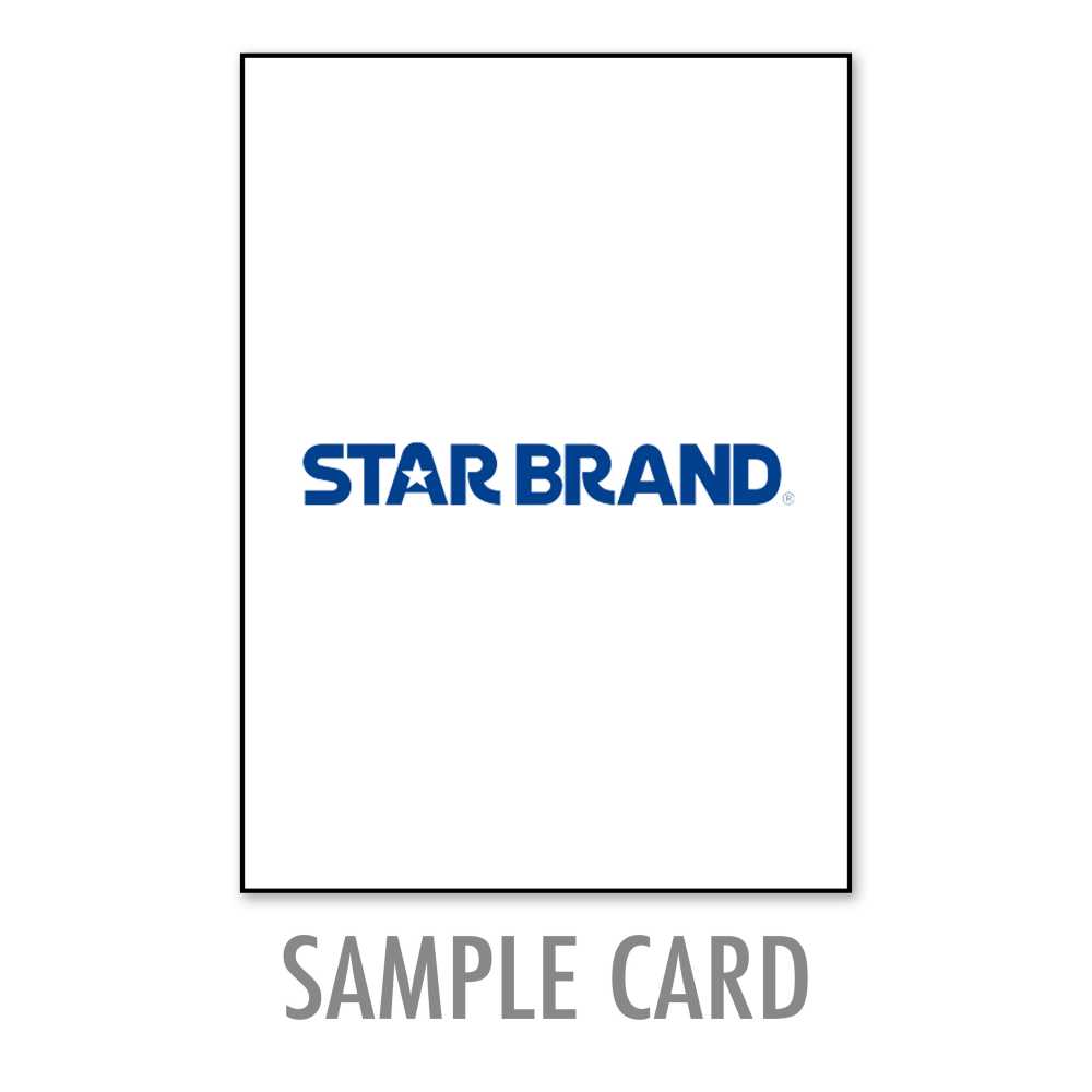STARBRAND-SAMPLE1 STAR BRAND样卡 明星品牌（Hoshika）