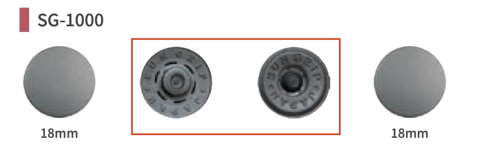 SG-1000-B/C SUNGRIP SG1000 弹簧/子扣[四合扣和气眼扣] KAJITECH