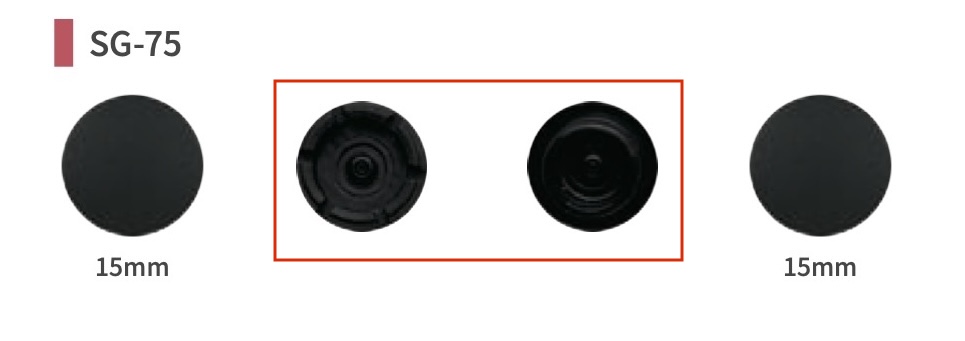 SG-75-B/C SUNGRIP SG75 弹簧/ 子扣[四合扣和气眼扣] KAJITECH