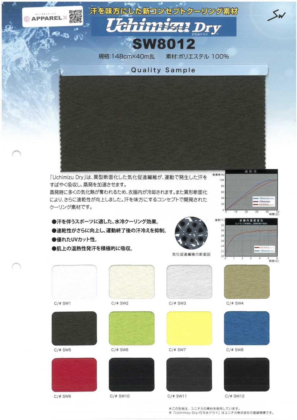 SW8012 内水干®[面料] 三和纤维