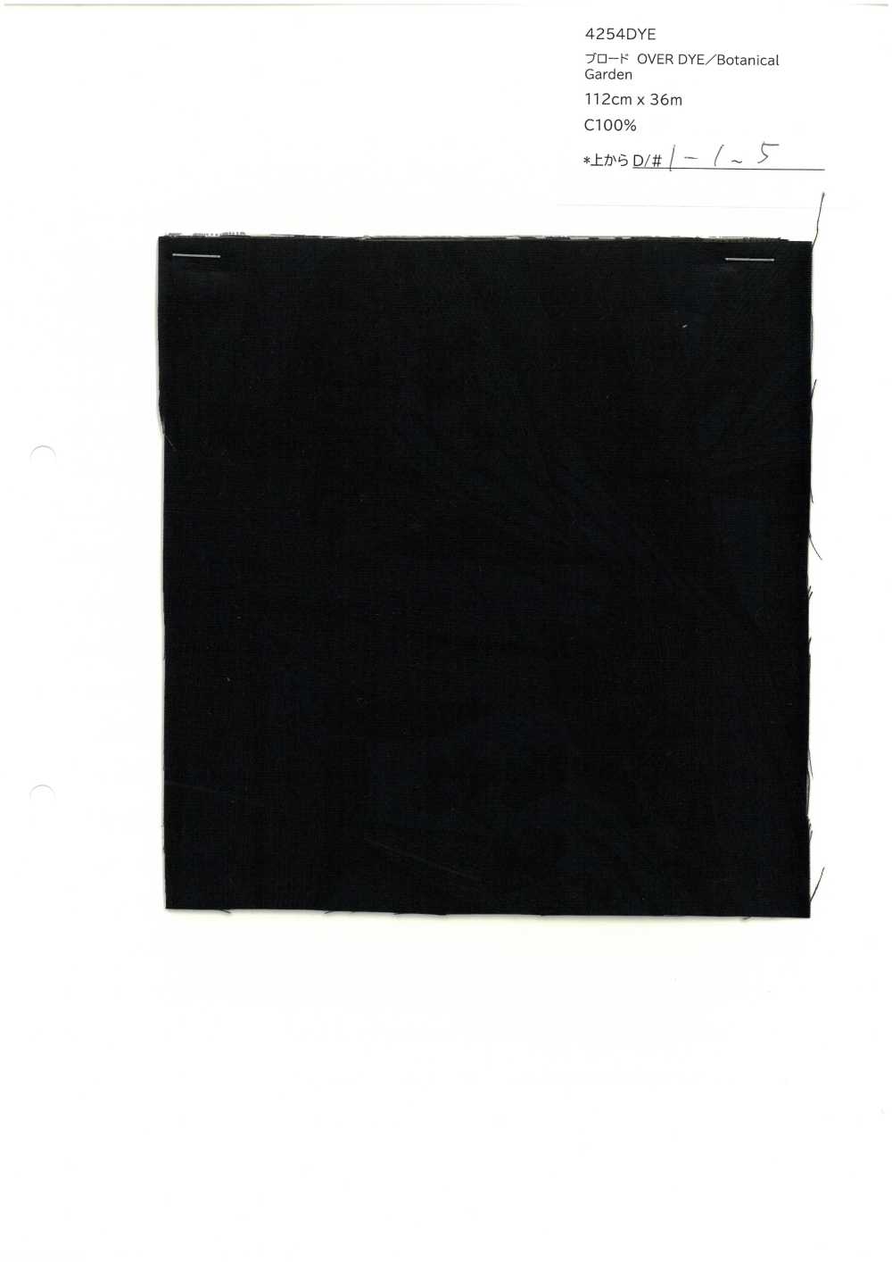 4254DYE CM100/2平纹布Y/D[面料] VANCET 奔时代