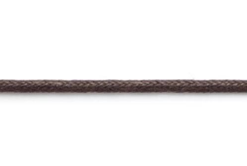 CCR-02WAX(SS) 1.2毫米棉蜡绳子，带芯[缎带、带、绳子] Cordon