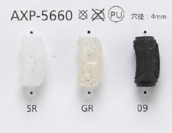 AXP5660 Thermostic橡胶制 绳子五金[扣环类] IRIS纽扣