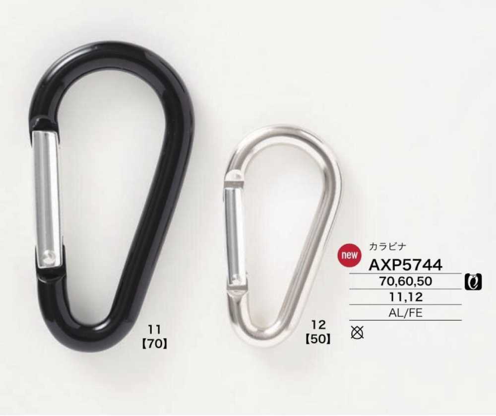 AXP5744 铝/铁登山扣[扣环类] IRIS纽扣