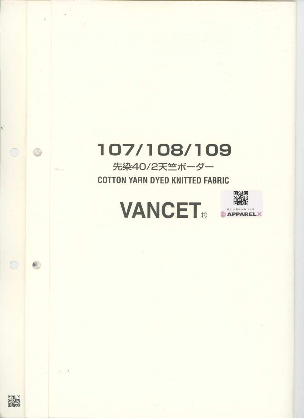 107-108-109-SAMPLE 样卡 VANCET 奔时代