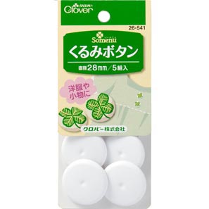 26541 包扣28mm[工艺品用品] 三叶草