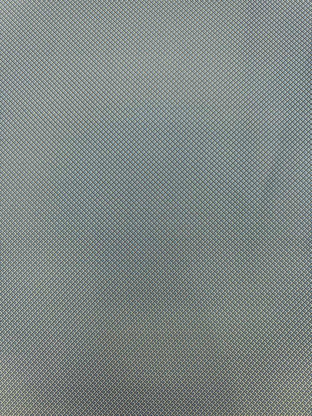 181NV 【特价】山梨藤吉田 100%真丝斜纹棋盘格图案藏青色[面料] 山本（EXCY）