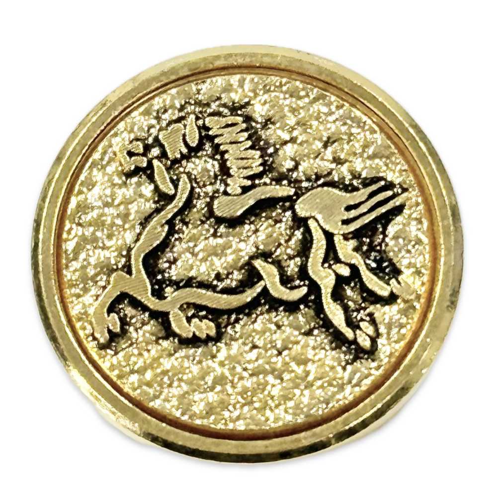 EX114G 日本制造的西装和夹克用金色金属纽扣