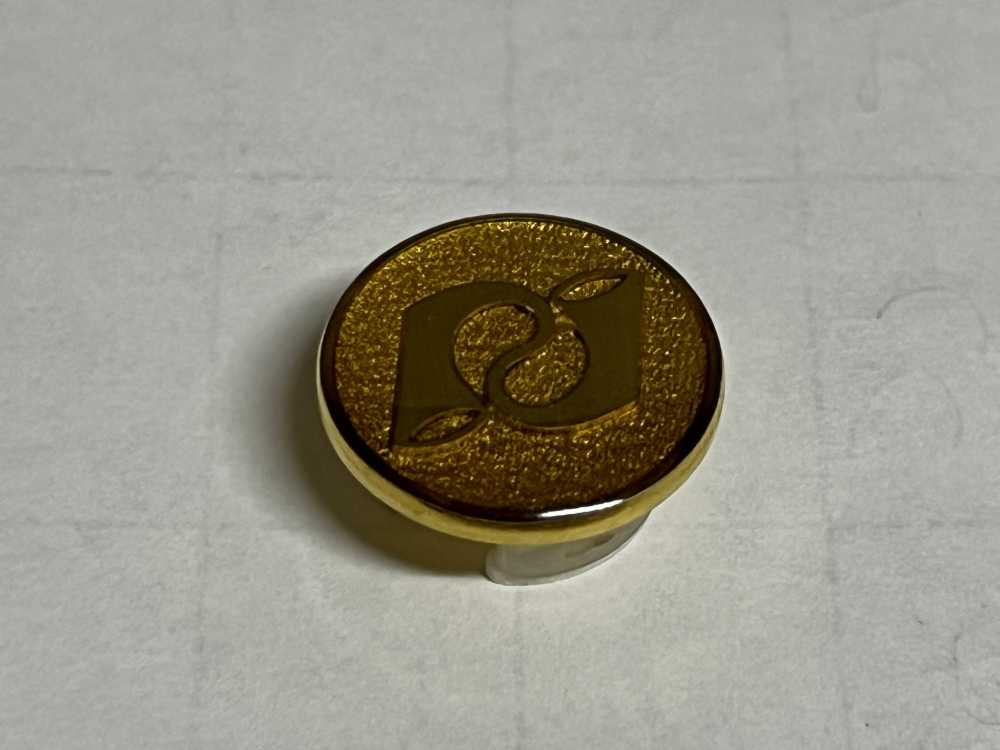EX188 日本金属纽扣金色，适用于西装和夹克