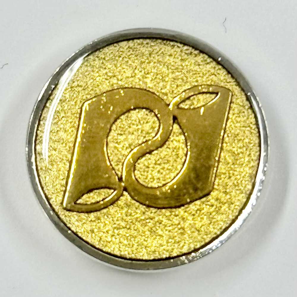 EX189 日本制造的西装和夹克用黄色金属纽扣