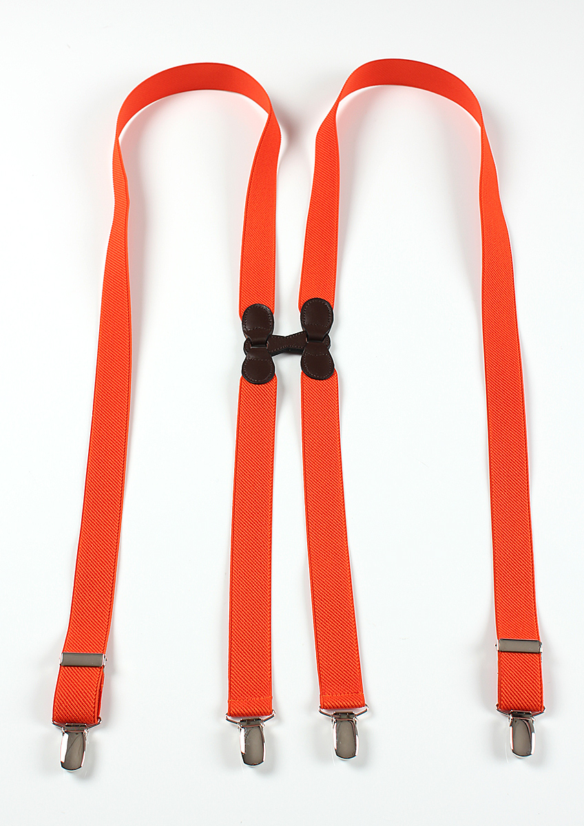 VAR-87 BRETELLE & BRACES 橙色H型吊带[正装配饰] Bretelle & Braces