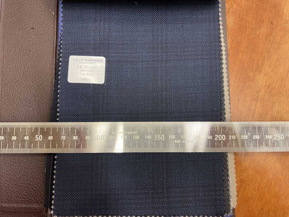 14CN-1535 CANONICO MESH SUITING 海军蓝风笔[面料] 佳能